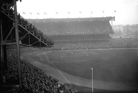 Yankee Stadium during Game One of the 1926 World Series